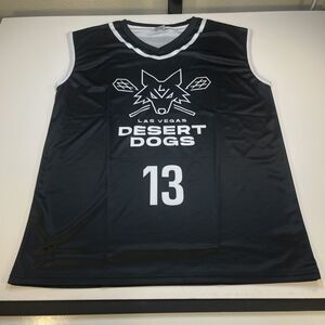 New LAS VEGAS DESERT DOGS Lacrosse STEVE NASH JERSEY Sz Mens XL